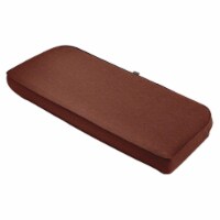 Classic Accessories 62-016-HHENNA-EC Montlake Bench Contoured Cushion Foam And Slip Cover, He