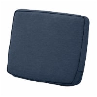 Classic Accessories 62-024-INDIGO-EC Montlake FadeSafe Patio Lounge Back Cushion, Heather Ind