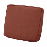Classic Accessories 62-028-HHENNA-EC Montlake FadeSafe Patio Lounge Back Cushion, Cheather He