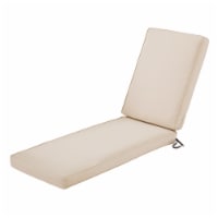 Classic Accessories 62-029-BEIGE-EC 3 x 80 x 26 in. Seat Cushion Combo - Beige