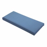 Classic Accessories 62-015-EMBLUE-EC Ravenna Bench Cushion Combo, Empire Blue - 48 x 18 x 3 i