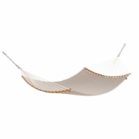 Classic Accessories 50-112-016601-RT Ravenna Connect Curve Quilted Double Hammock, Mushroom -