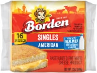 Borden® American Sliced Cheese Singles Perspective: Main