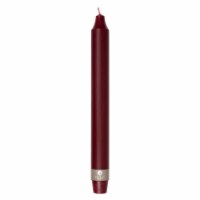Northern Lights 10" Wide Taper Candles - Bordeaux
