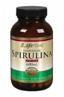 Lifetime Hawaiian Spirulina Capsules 600 mg Perspective: Main
