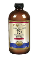 Lifetime® High Potency Wild Berry Vitamin D3 Liquid Supplement Perspective: Main