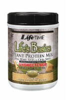 Lifetime's Life Basics Unsweetened Plant Protein Mix Perspective: Main
