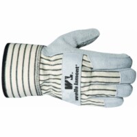 Wells Lamont 4000XL Extra Large Gray Leather Palm Glove