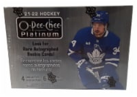 2021/22 Upper Deck O-Pee-Chee Platinum Hockey Blaster (Sports Trading Cards)