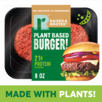 Raised & Rooted™ Plant Based Burger! Meat Alternative