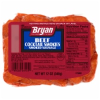 Bryan® Beef Cocktail Smokies Smoked Sausages Perspective: Main