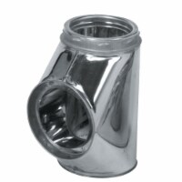Selkirk Stainless Steel Insulated Tee With Plug