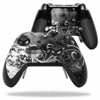 MightySkins MIELITECO-Black Flourish Skin Decal Wrap for DJI Mavic Pro Quadcopter Drone Stick