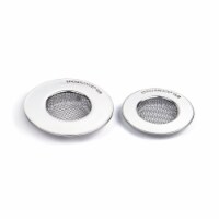RSVP Sink Strainer Set Of 2  - 1.25 & 1.5in Dia.