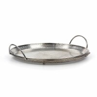 RSVP Bbq Pizza Pan - Precision Pierced Ss