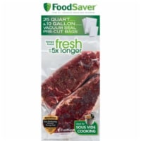 Foodsaver Microwavable Meal Prep Bags, 1 Quart, 16 ct