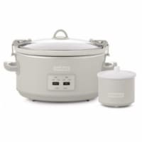 Crock-Pot 4 Quart Stainless Steel Cook & Carry Programmable Slow Cooker  with Lid, 1 Piece - Ralphs