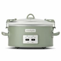Crock-Pot® Slow Cooker Cook & Carry - Green Perspective: Main