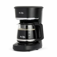 Mr. Coffee 5-Cup Programmable Coffee Maker - Black Perspective: Main