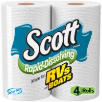 Scott Rapid-Dissolving Bath Tissue Perspective: Main