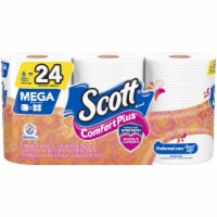 Scott Comfort Plus Mega Roll Bath Tissue 6 Rolls Perspective: Main