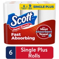 Scott Choose-A-Sheet Paper Towels Single Plus Rolls Perspective: Main