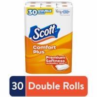 Scott ComfortPlus 1-Ply Toilet Paper Double Rolls Perspective: Main