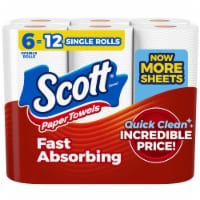 Scott Choose-A-Sheet Paper Towels Double Rolls Perspective: Main