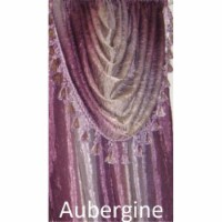 Ombre Tie Up Shade 50x63 - Aubergine