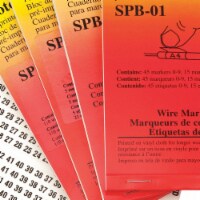 3m Wire Marker Book,Preprintd,Slf-Adhes,PK5 SPB-09