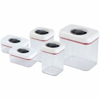Zyliss E981061U Twist & Seal 5 Piece Storage Container Set