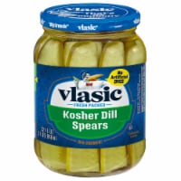 Vlasic Kosher Keto Friendly Dill Pickle Spears Perspective: Main