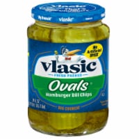 Vlasic® Ovals Hamburger Dill Pickle Chips