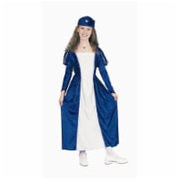 RG Costumes 91164-BL-S Renaissance Queen Blue Costume - Size Child-Small