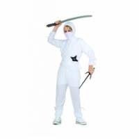 Rg Costumes 29041-S Ninja Boy Child Costume - White, Small