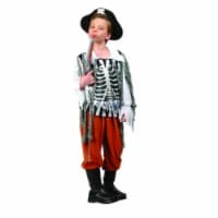 RG Costumes 90215-L Skull Pirate Child Costume - Size L