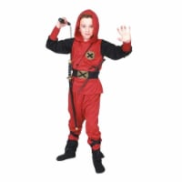 RG Costumes 90242-L Red Ninja Ranger Costume - Size Child-Large