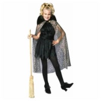 RG Costumes 91276-L Large Child Glitter Witch with Cape Girl Costume
