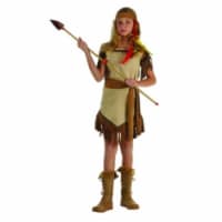 RG Costumes 91342-L Native American Girl Suede Costume - Size Child Large 12-14