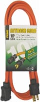Prime 10' Outdoor Extension Cord - Orange