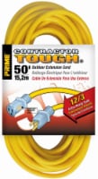 Prime® Contractor Tough® Outdoor Extension Cord - Yellow Perspective: Main