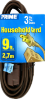 Prime® 3-Outlet Household Extension Cord - Brown