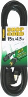 Prime® Shop Cord Black Indoor Extension Cord SJTW 16/3