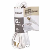 Prime® White 3-Outlet Household Extension Cord