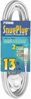 Prime® Snug Plug™ White 3-Outlet Low-Profile Extension Cord Perspective: Main