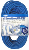 Prime® Glacier Flex Cold Weather Blue Extension Cord - SJTW 14/3 Perspective: Main