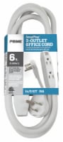 Prime® Snug Plug Low-Profile Office Extension Cord