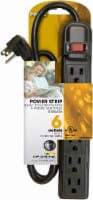 Prime 6-Outlet Power Strip - Black