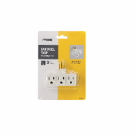 Prime 3-Outlet Swivel Power Tap - White