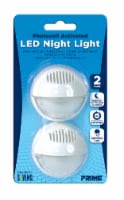 Prime Photocell Activated LED Night Light - White